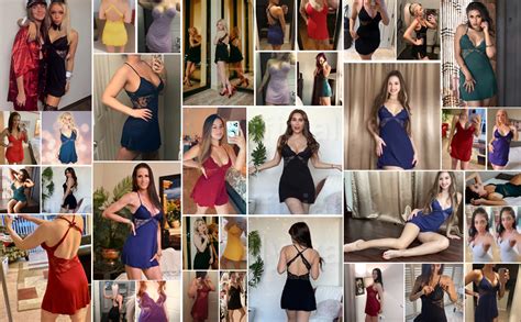 Avidlove Women Lingerie Lace Chemise Sleepwear Babydoll Teddy Lingerie At Amazon Womens