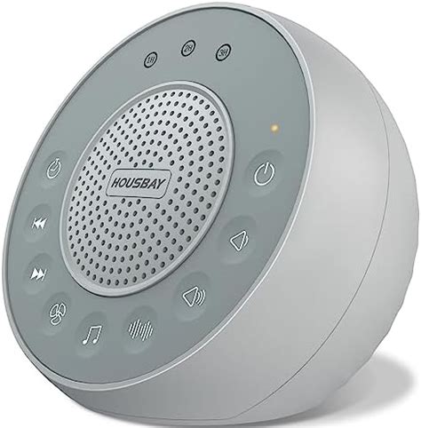 Amazon Housbay Glows White Noise Sound Machine Soothing Sounds