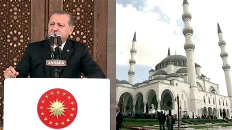 Erdoğan dan cami açılışında Cumhuriyet düşmanlığı