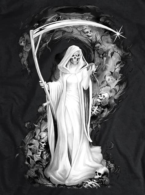 Lady Reaper Grim Reaper Art Grim Reaper Drawing Reaper Drawing