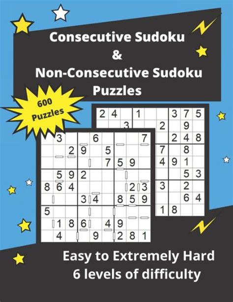 Consecutive Sudoku Non Consecutive Sudoku Puzzles Challenging Sudoku