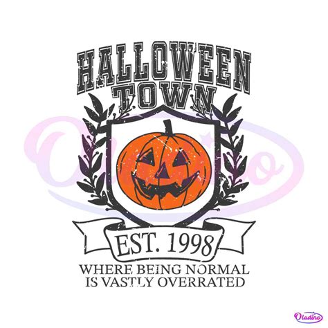 Halloween Town Est 1998 SVG Halloweentown University SVG