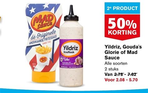 Yildriz Gouda S Glorie Of Mad Sauce Aanbieding Bij Hoogvliet