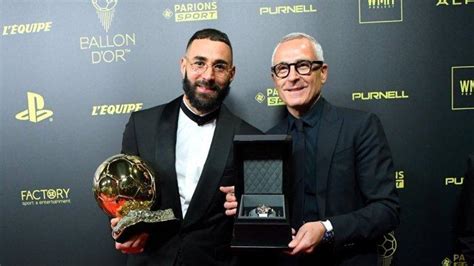 Selamat Striker Real Madrid Karim Benzema Peraih Ballon Dor 2022