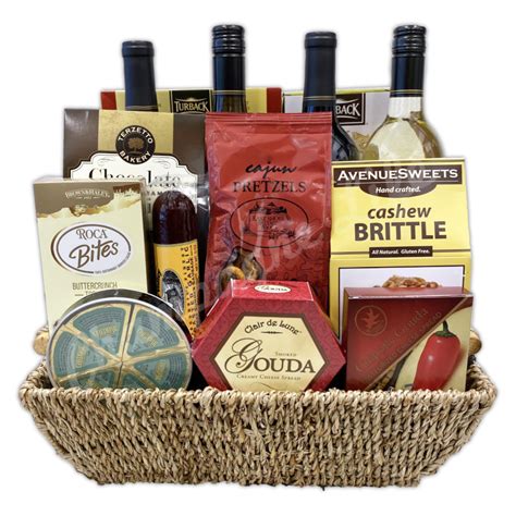 Christmas Wine Gift Baskets