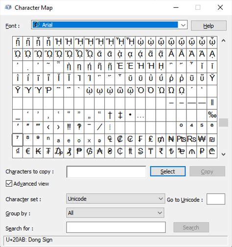 How To Use Character Map In Windows 10 81 8 7 Xp Tutorial Images