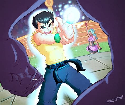 Yu Yu Hakusho Spirit Gun By Skellytune On Deviantart