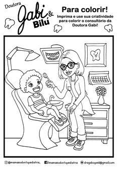 Desenho Para Colorir Odontopediatria - 11 ideias de Odontopediatria | cáries, livro de colorir, dente para colorir
