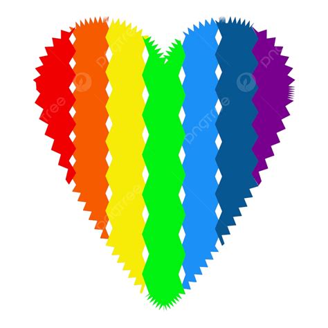 Corazón Del Arco Iris Lgbt Png Blanco Lgbt Sexualidad Png Y Vector