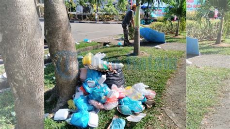 Orang Petugas Kebersihan Dikerahkan Atasi Sampah Pesta Tahun Baru Di