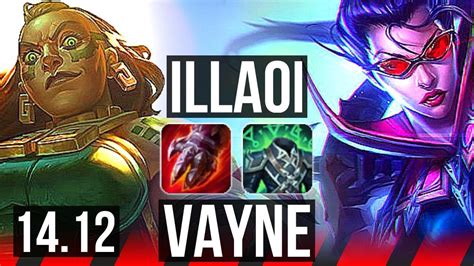 ILLAOI Vs VAYNE TOP 7 Solo Kills 500 Games Rank 14 Illaoi EUNE