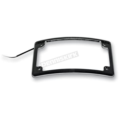 Custom Dynamics Chrome LED Radius License Plate Frame LPF RAD C LP