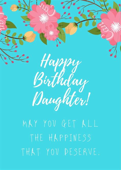 Happy Birthday Wishes For Daughter Birthday Wishes For Daughter Happy Birthday Daughter