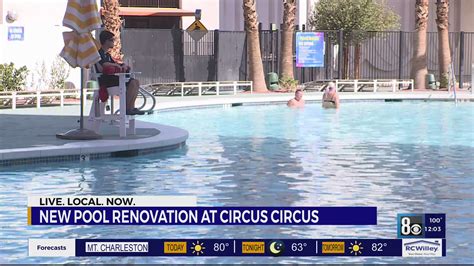 New Pool Renovation at Circus Circus – KLAS