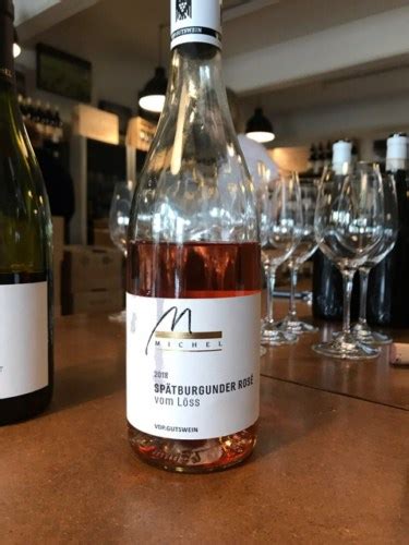 Weingut Michel Spätburgunder Rosé vom Löss Vivino US