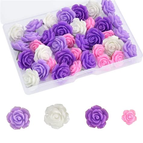 40Pcs Delicate Pushpins Multi Function Thumb Tacks Convenient