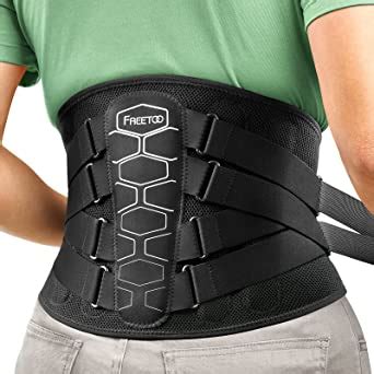 FREETOO Back Support Belt For Lower Back Pain Relief Medical Grade