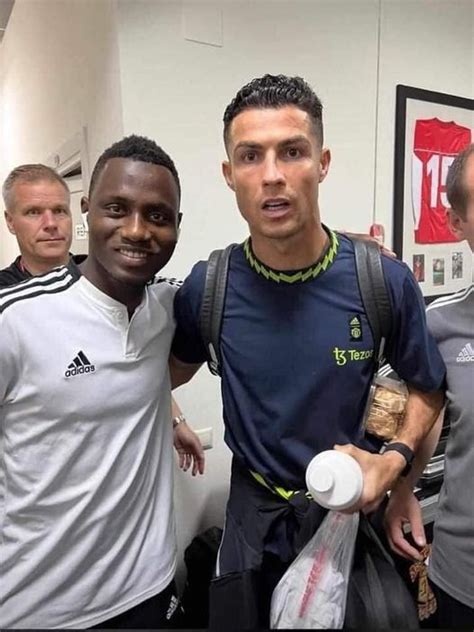 Kessben Media On Twitter Mudasiru Meets Cristiano Ronaldo