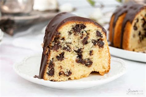 Chocolate Chip Sour Cream Pound Cake I Scream For Buttercream