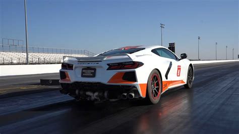 Twin Turbo C8 Corvette Claims Quarter Mile Record In Dramatic Style