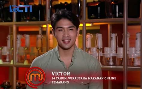 Fakta Menarik Dan Biodata Victor Agustino Masterchef Indonesia Season