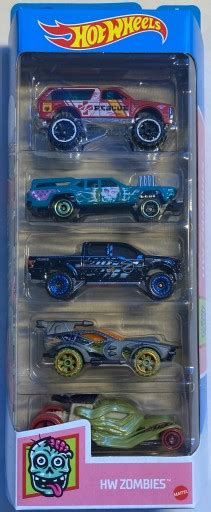 HOT WHEELS HW ZOMBIES 5 PAK GTN42 074299018060 Cena Opinie Samochody I Pojazdy