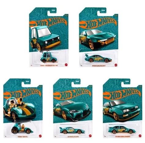Hot Wheels 56th Anniversary 5 Car Set