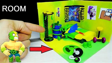 Room New Skin El Atomico Primo Brawl Stars Polymer Clay Youtube