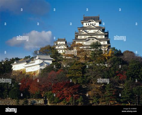 Himeji Jo Castle Honshu Island Japan Asia Japan Honshu Island Kinki