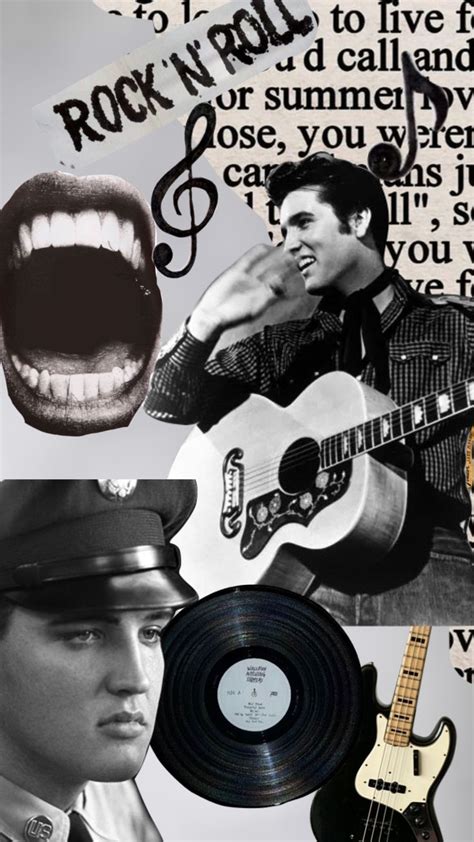 Check Out Zaraa S Shuffles Elvis Moodboard Aesthetic Collage