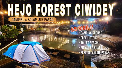 Tempat Camping Bersama Keluarga Di Ciwidey Bandung Dengan Pemandian Air