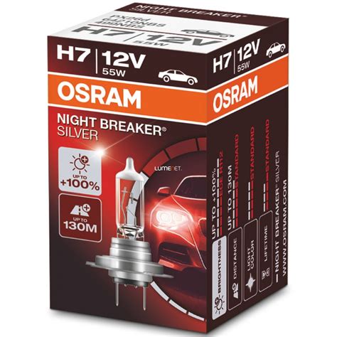 Osram Night Breaker Silver H7 100 Lumenet