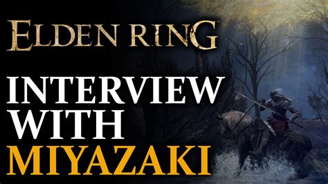 Elden Ring Edge Interview with Miyazaki and Overture Book Announced ...