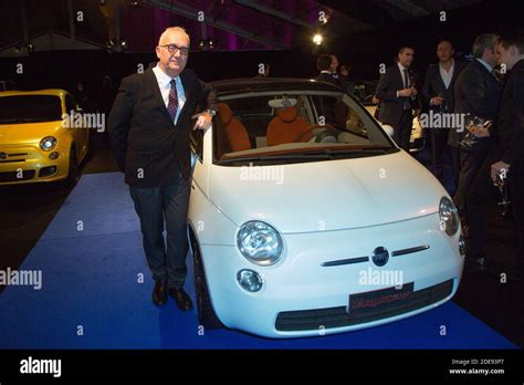 Roberto Giolito Fiat Designer During International Automobile Festival