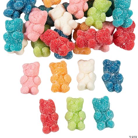 Sugar Coated Gummy Bear Candy 100 Pc Oriental Trading