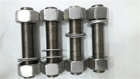 2H Stainless Steel Nut Size M10 Mm To M100 Mm At 120 Piece In