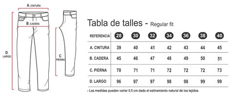 Tienda Online De Red Cross Jeans Tablas De Talles