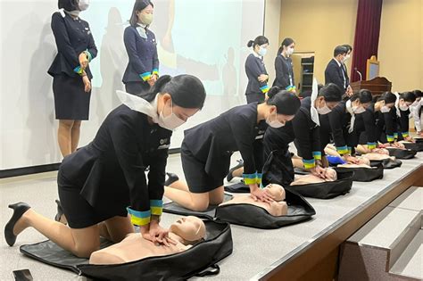 광주대 항공서비스학과 시민 안전교육 과정 수료 노컷뉴스