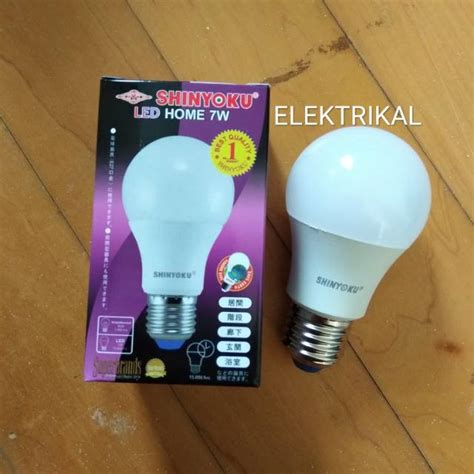 Jual Lampu Led Shinyoku 7 Watt Putih 6500k Shopee Indonesia