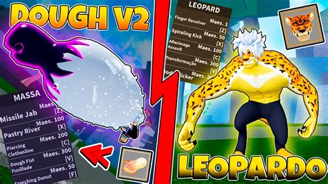 Showcase Da Dough Despertada E Leopardo Na Nova AtualizaÇÃo Do Blox