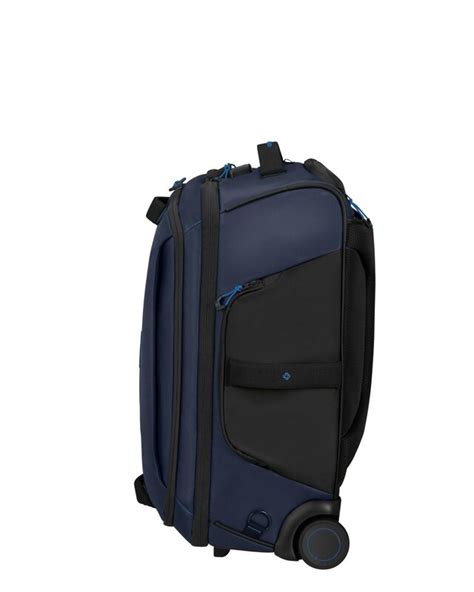 Ecodiver Duffle Backpack Wheel Blue Nights Koffershop