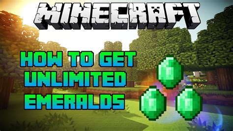 Minecraft Xbox Ps How To Get Unlimited Emeralds In Tu Tu