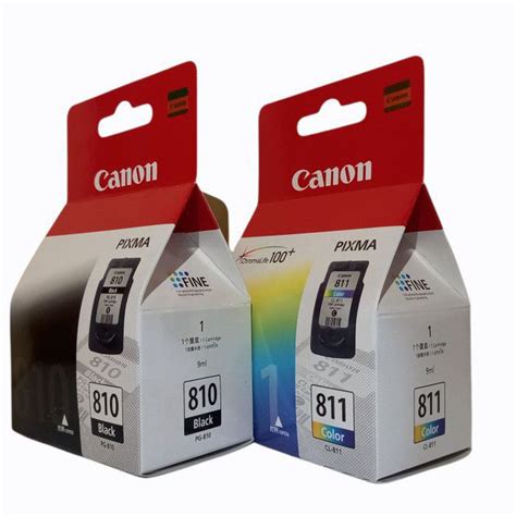 Tinta Catridge Canon Black Pg810 Color Cl811 Pg 810 Black