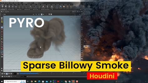 Pyro Houdini Tutorial Sparse Billowy Smoke Smoke Tutorial In