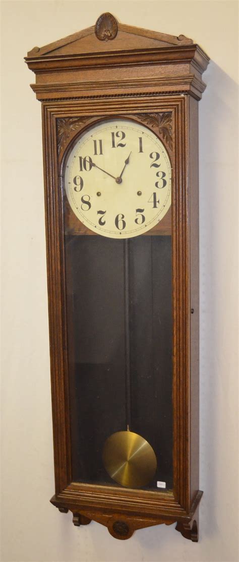 Seth Thomas 30 Variant Oak Wall Regulator Clock Price Guide