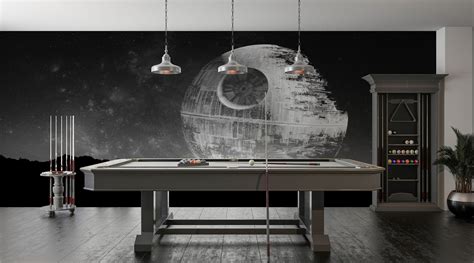 Star Wars, Death Star Wall Mural Sci-fi Peel & Stick Wallpaper Self ...