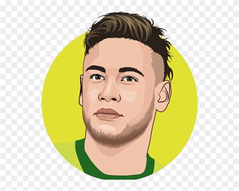 Neymar Jr Vector By - Neymar Cartoon Png Download, Transparent Png ...