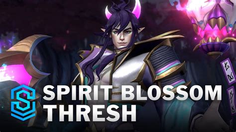 Spirit Blossom Thresh Wild Rift Skin Spotlight Youtube