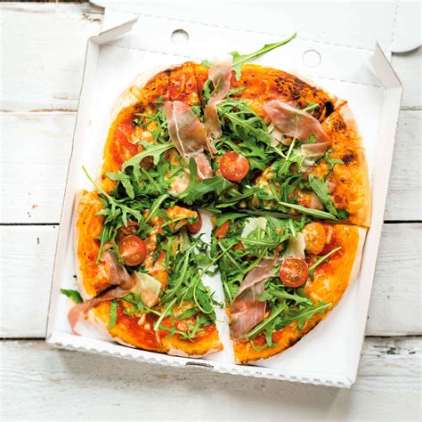 Pizza Rucola Schinken Effilee