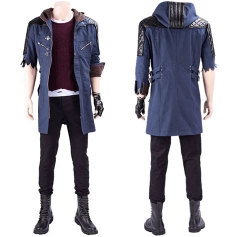 Game Devil May Cry Cosplay Nero Costume Full Set Dmc 5 Nero Cosplay